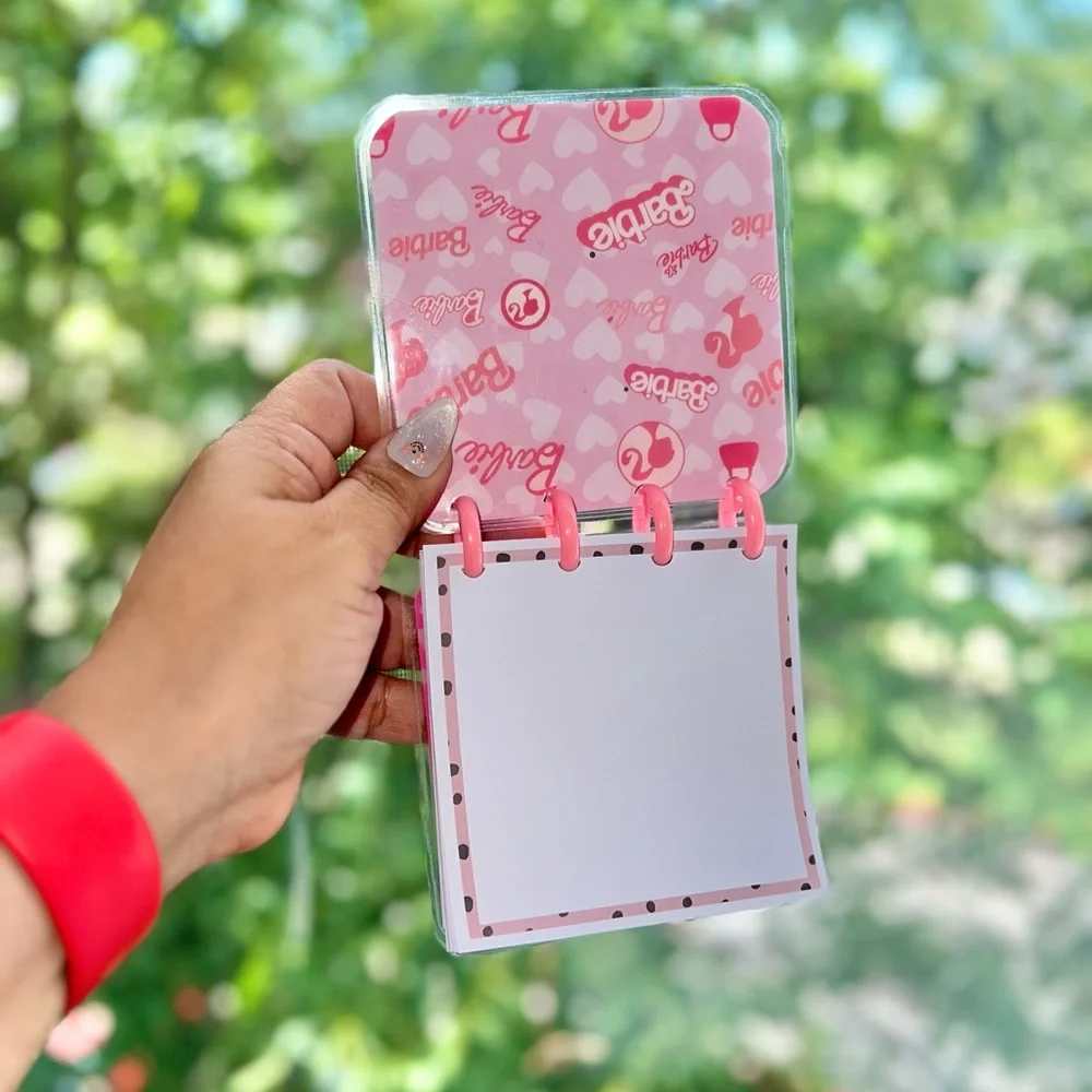 Barbie notes notepad notebook